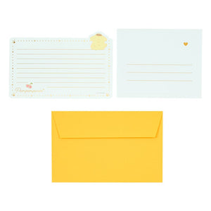 Pompompurin Classic Enclosure Letter Set Stationery Japan Original