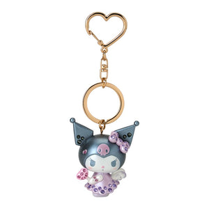 Kuromi Sparkle Keychain (Dreaming Angel Series Pt 2) Accessory Japan Original