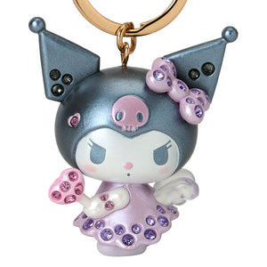 Kuromi Sparkle Keychain (Dreaming Angel Series Pt 2) Accessory Japan Original