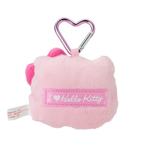 Hello Kitty Pink Monochrome Mascot Keychain (I Love Hello Kitty Series) Accessory Japan Original