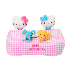 Hello Kitty Besties Soft Tissue Box Cover Accessory Japan Original