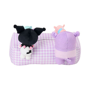 Kuromi Besties Soft Tissue Box Cover Accessory Japan Original