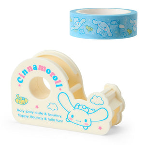 Cinnamoroll Washi Tape and Dispenser Set (Sanrio Forever Series) Stationery Japan Original
