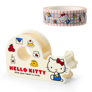 Hello Kitty Washi Tape and Dispenser Set (Sanrio Forever Series) Stationery Japan Original