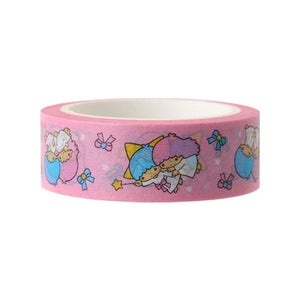 LittleTwinStars Washi Tape and Dispenser Set (Sanrio Forever Series) Stationery Japan Original