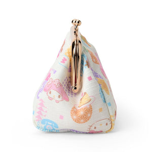 Sanrio Characters Kiss Lock Pouch (Retro Pastel Series) Bags Japan Original