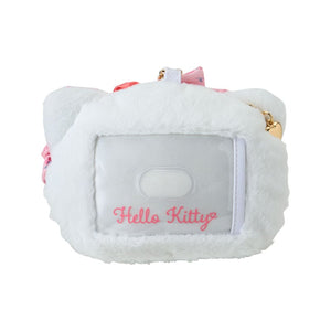 Hello Kitty Plush ID Card Holder (Dolly Rose Design Series) Accessory Japan Original