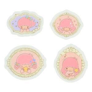 LittleTwinStars 51-pc Mini Sticker Pack (Pastel Frame Design Series) Stationery Japan Original