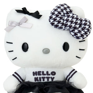 Hello Kitty 8" Plush (Silver Houndstooth Series) Plush Japan Original