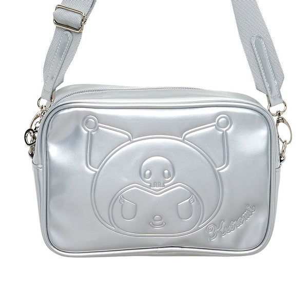 Kuromi Crossbody Bag (Silver Houndstooth Series)