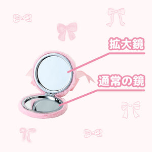 My Melody Compact Mirror (50th Anniv. Ribbon Series) Accessory Japan Original