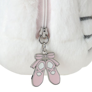 Hello Kitty Plush Zipper Pouch (Ballet Kitten Series) Bags Japan Original