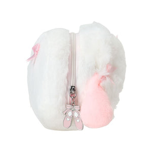 My Melody Plush Zipper Pouch (Ballet Kitten Series) Bags Japan Original