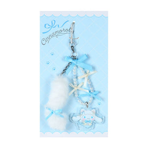 Cinnamoroll Beaded Smartphone Charm (Ballet Kitten Series) Accessory Japan Original