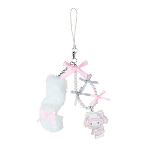 My Melody Beaded Smartphone Charm (Ballet Kitten Series) Accessory Japan Original