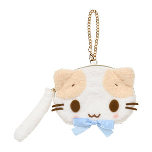 Masyumaro Plush Mini Face Pouch (Sanrio Cat Club Series) Bags Japan Original