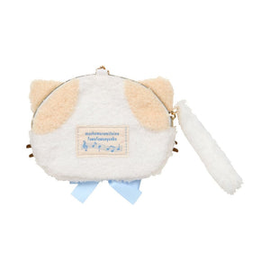 Masyumaro Plush Mini Face Pouch (Sanrio Cat Club Series) Bags Japan Original