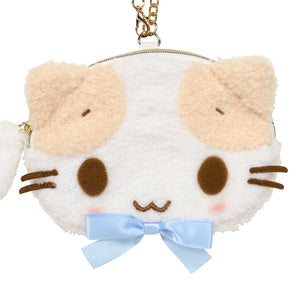 Masyumaro Plush Mini Face Pouch (Sanrio Cat Club Series) Bags Japan Original