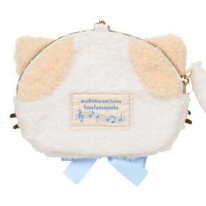 Masyumaro Plush Mini Face Pouch (Sanrio Cat Club Series) Bags Japan Original