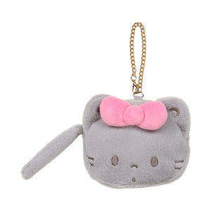 Nya Ni Nyu Nye Nyon Plush Mini Face Pouch (Sanrio Cat Club Series) Bags Japan Original