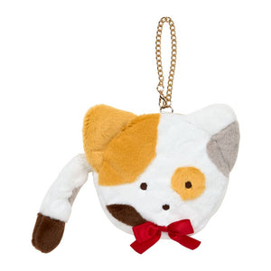 Noranekoland Plush Mini Face Pouch (Sanrio Cat Club Series) Bags Japan Original