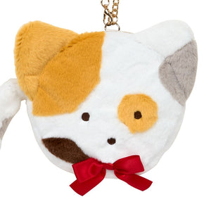 Noranekoland Plush Mini Face Pouch (Sanrio Cat Club Series) Bags Japan Original