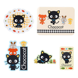Chococat 15-Pc Mini Sticker Pack (Sanrio Cat Club Series) Stationery Japan Original