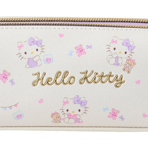 Hello Kitty Dual Compartment Pencil Pouch Bags Japan Original