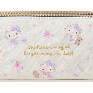 Hello Kitty Dual Compartment Pencil Pouch Bags Japan Original