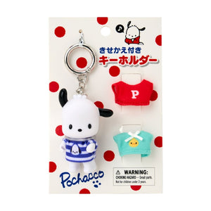 Pochacco Posable Figurine Keychain (Dress-up Series) Accessory Japan Original