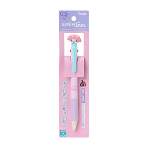 My Melody 2-Color Pentel EnerGel Retractable Pen Stationery Japan Original