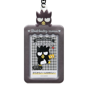 Badtz-maru Mascot Photo Holder Charm Accessory Japan Original