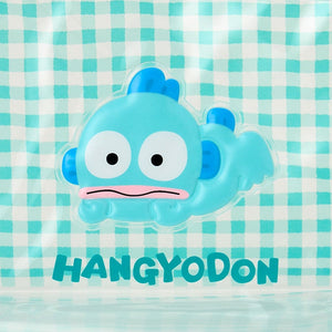Hangyodon Clear Gingham Zipper Pouch Bags Japan Original