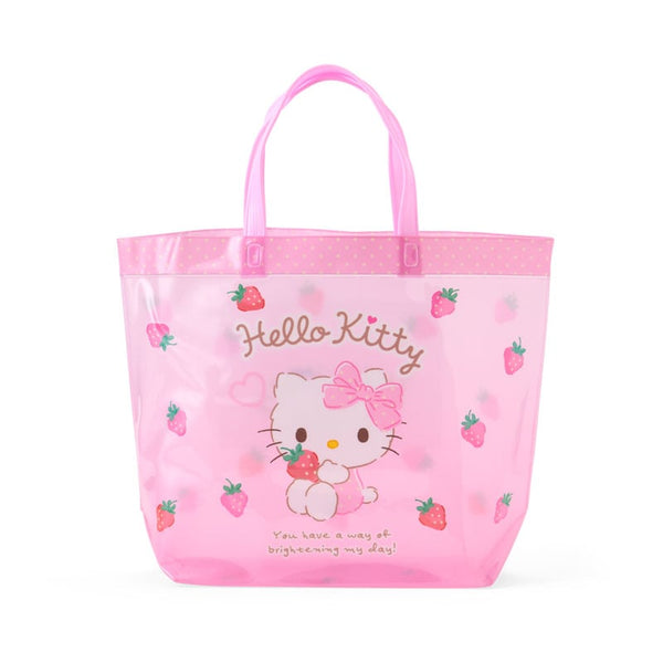 SANRIO★HELLO KITTY ビニールバッグなどセット！【1995年～】 Hello Kitty Clear Vinyl Tote Bag