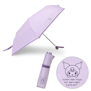 Kuromi Classic Compact Travel Umbrella Travel Japan Original