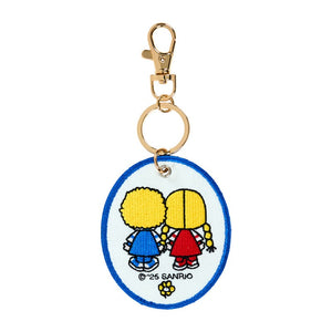 Patty & Jimmy Mascot Badge Keychain (Sanrio Character Award Series) Accessory Japan Original