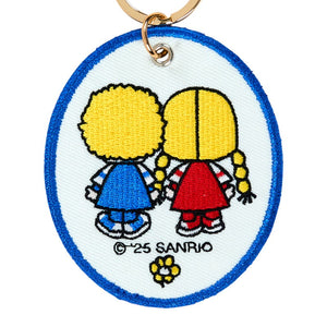 Patty & Jimmy Mascot Badge Keychain (Sanrio Character Award Series) Accessory Japan Original