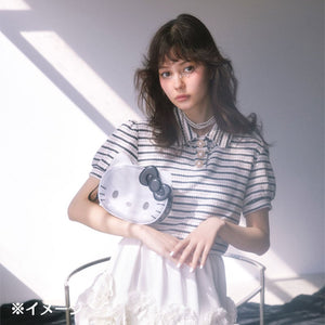 Hello Kitty Black & Clear Zipper Pouch (I Love Hello Kitty Series) Bags Japan Original