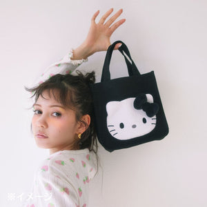 Hello Kitty 2-Way Black Mini Tote Bag (I Love Hello Kitty Series) Bags Japan Original