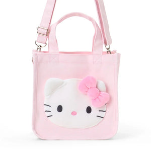 Hello Kitty 2-Way Pink Mini Tote Bag (I Love Hello Kitty Series) Bags Japan Original
