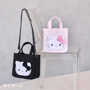 Hello Kitty 2-Way Pink Mini Tote Bag (I Love Hello Kitty Series) Bags Japan Original