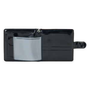 Hello Kitty Black Vinyl Snap Wallet (I Love Hello Kitty Series) Accessory Japan Original