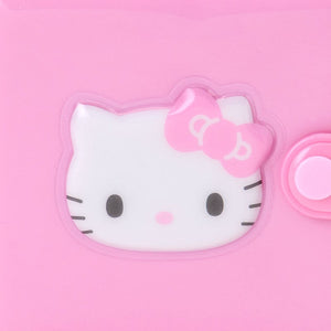Hello Kitty Pink Vinyl Snap Wallet (I Love Hello Kitty Series) Accessory Japan Original