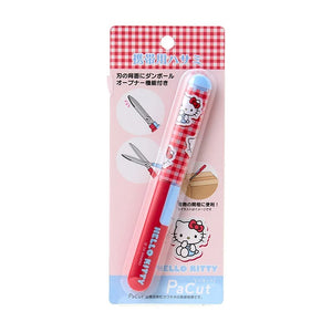 Hello Kitty Gingham Compact Scissors Stationery Japan Original