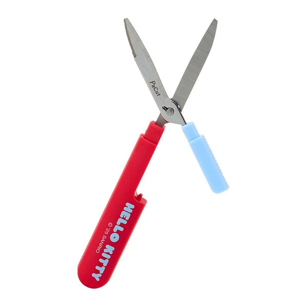 kitty様❾❸ Hello Kitty Gingham Compact Scissors
