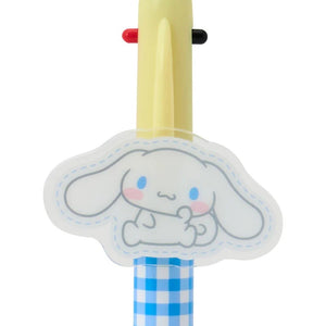 Cinnamoroll 2-Color Gingham Retractable Pen Stationery Japan Original