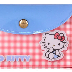 Hello Kitty Gingham Mini Memo Sheets Stationery Japan Original