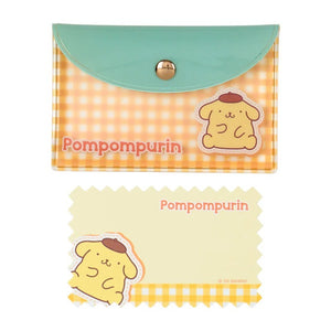 Pompompurin Gingham Mini Memo Sheets Stationery Japan Original
