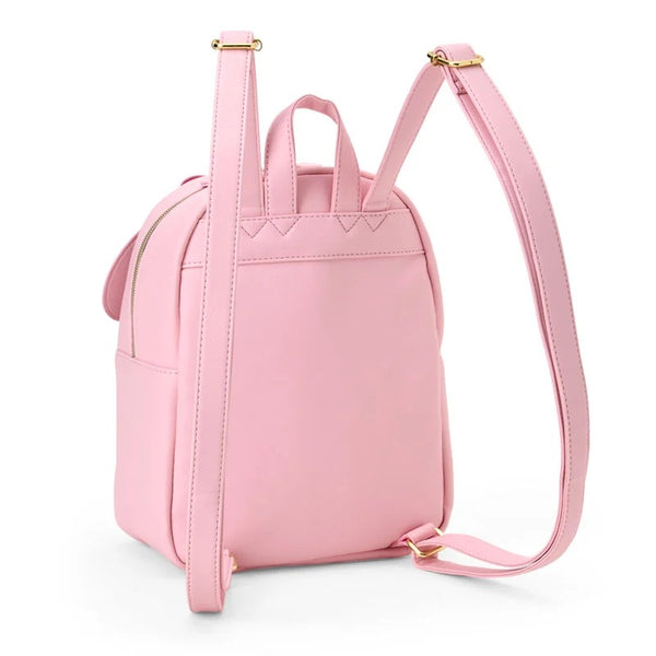 Only 2 Left! MY MELODY-NWT Pink Quilted Clothe Slim Backpack My Melody Pastel Pink Multi Pocket Backpack | Hot Topic main image 4