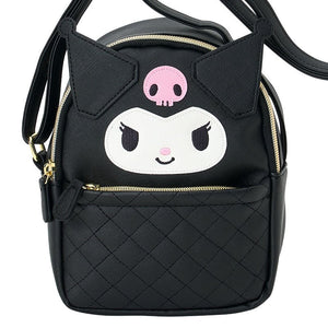 Kuromi Classic Quilted Mini Crossbody Bags Japan Original